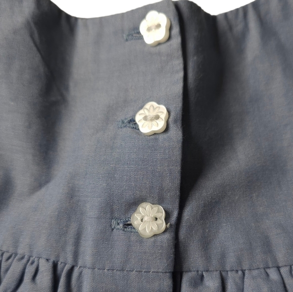 *** SOLD *** Artisan NY Coastal Cowgirl Cotton Chambray Sleeveless Dress - Picture 6 of 9